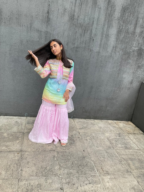 Rang - Sharara Set